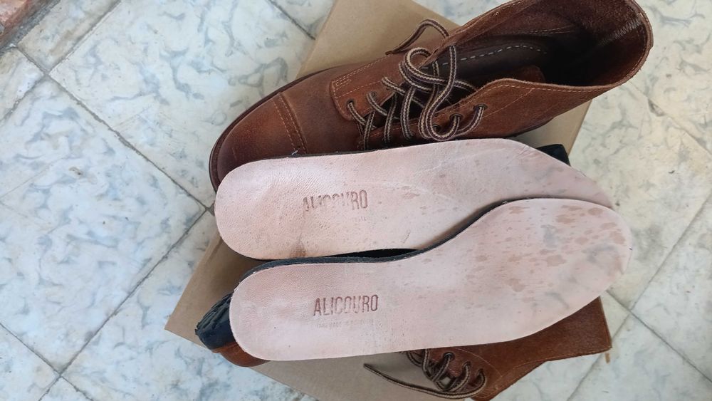 Botas Alicouro agrid 100% couro