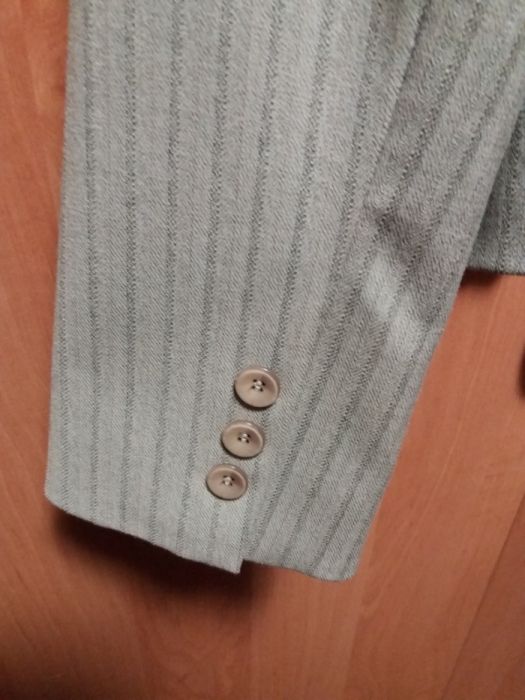 пиджак женский серый в полоску, производство Белоруссия