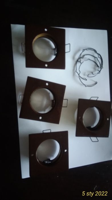 Lampa wisząca oprawki i zarowki