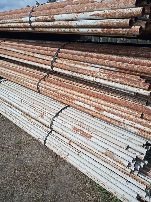 Rura stalowa rury stalowe fi 27mm tunel pałąki słupki