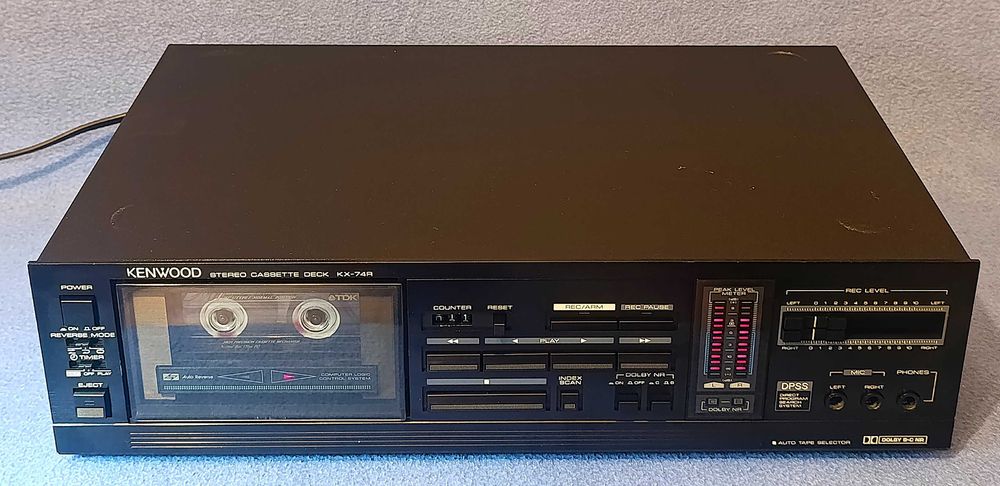 KENWOOD KX-74R stereo cassette deck
