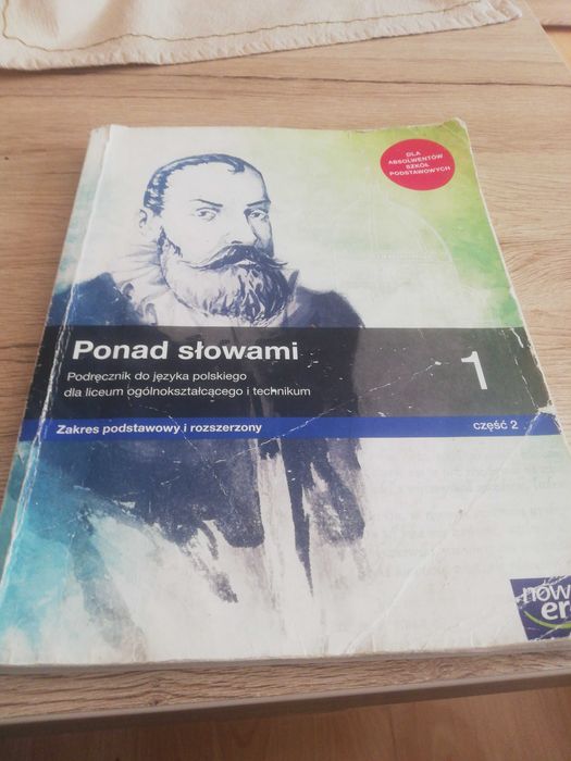 Podręcznik do języka polskiego Ponad słowami 1