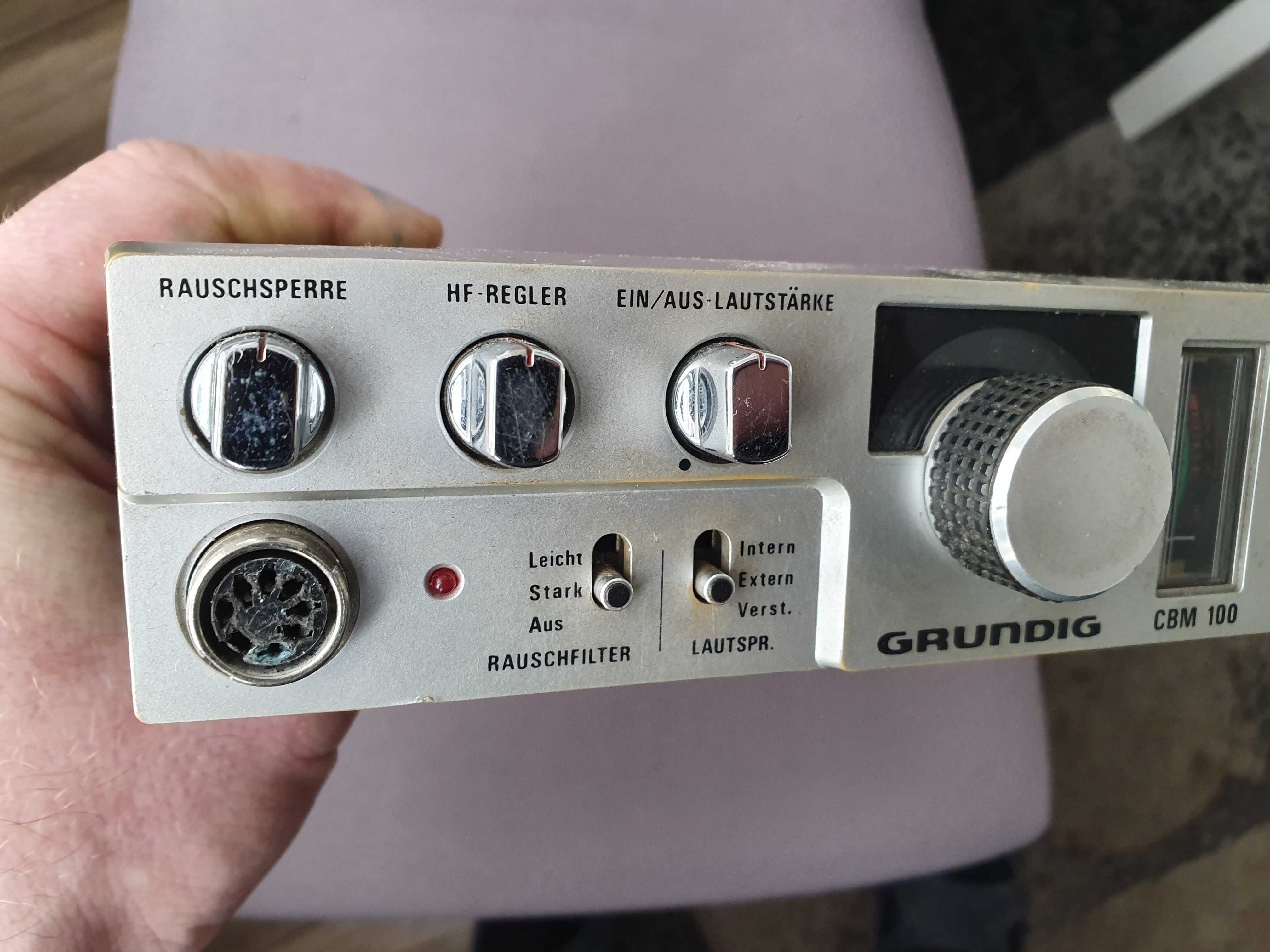 Stare zabytkowe cb radio Grundig cbm 100