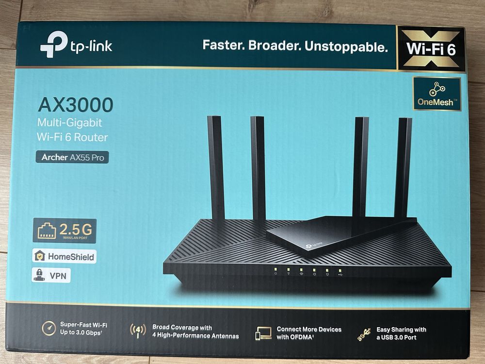 Router tp-link Archer AX55 pro AX3000