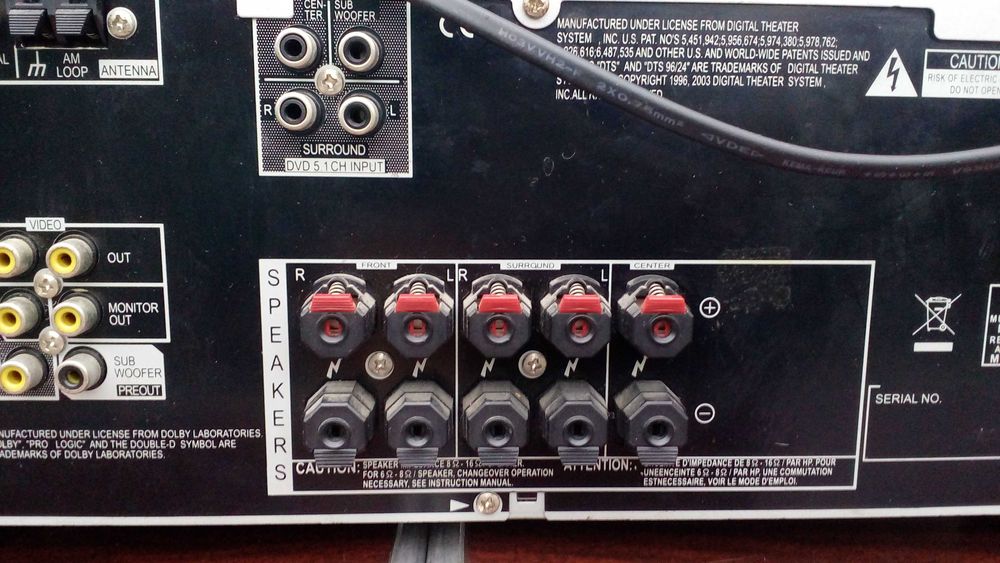 ресивер "Pioneer VSX 416".