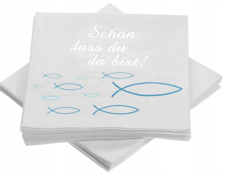 Serwetki W Kształcie Ryby