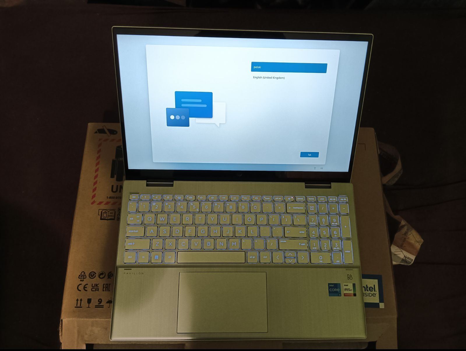 Laptop HP Pavilion x360 Convertible - NOWY