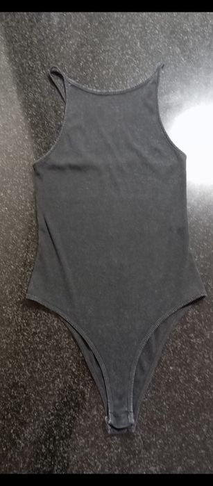 Zara боди р .s серый джинс цвет