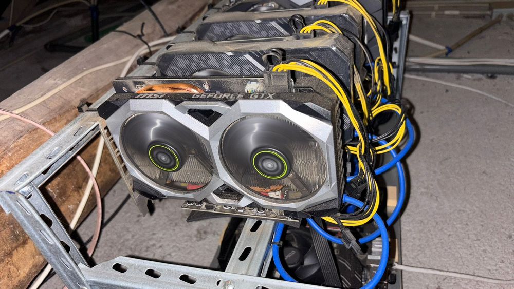 Mining rig 6x GTX 1660 TI