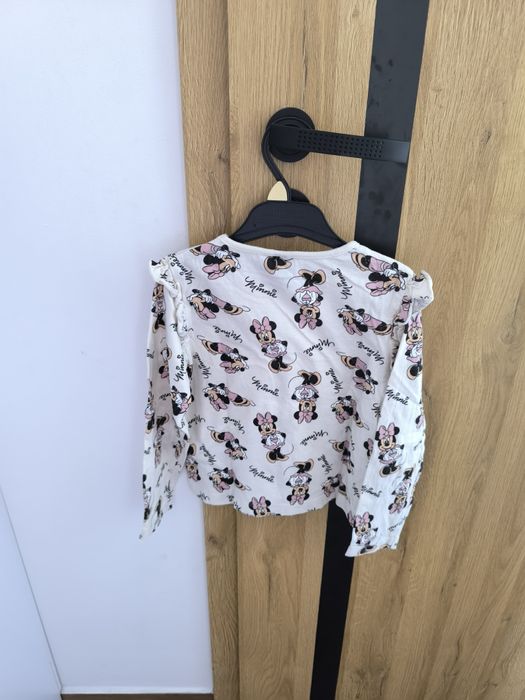 Koszulka dziewczęca długi rękaw longlsleeve Disney Primark 122 minnie