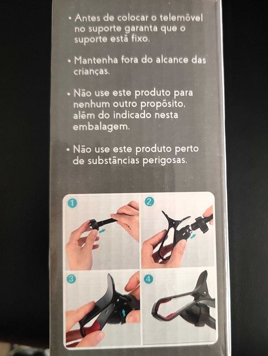 Suporte de Telemóvel Extensível - Novo