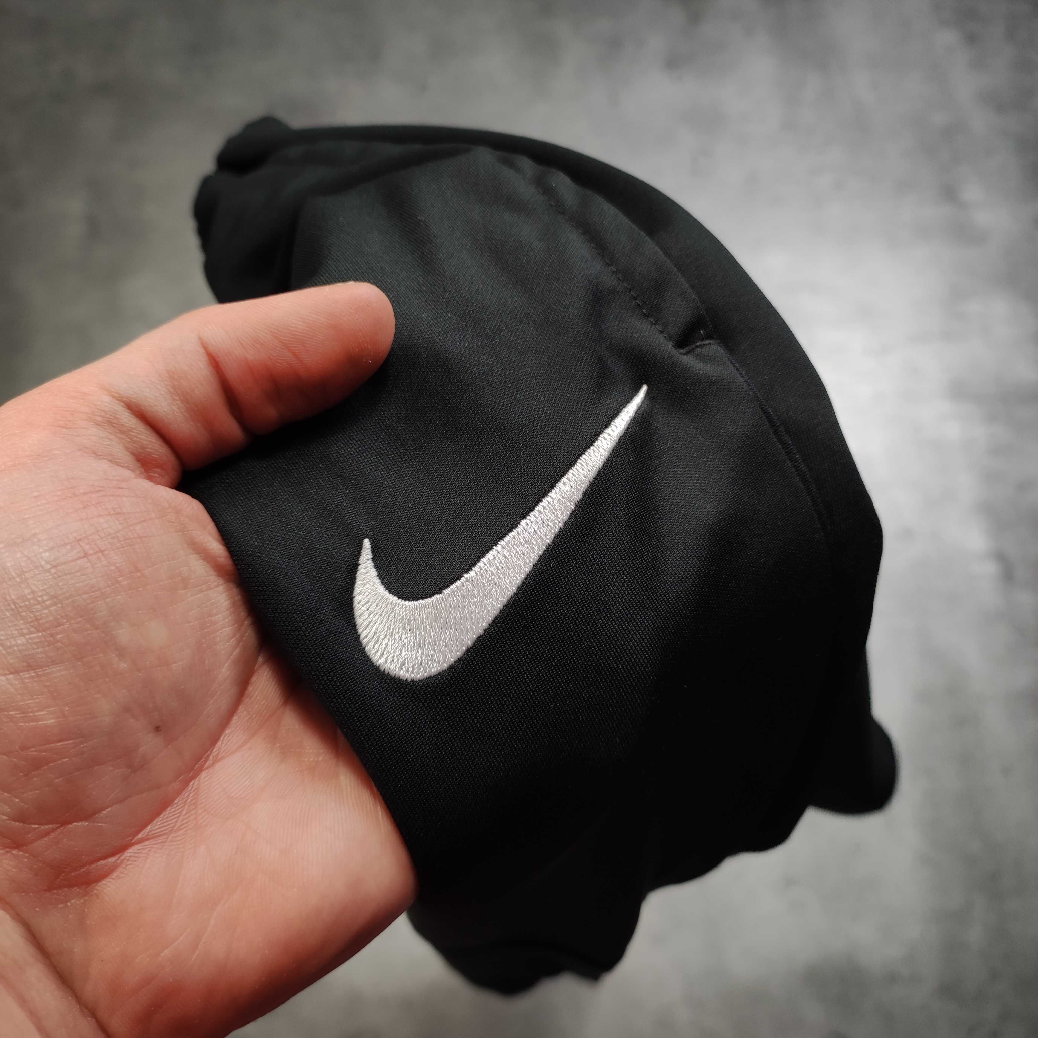 MĘSKIE Spodnie Dresowe Śliskie Joggery Treningowe Nike Dri-Fit Czarne