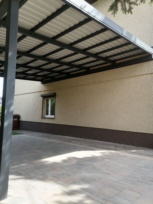 Wiata samochodowa Car port garaż przyścienna