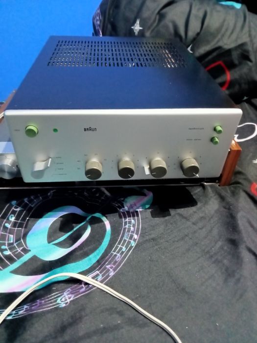 Wzmacniacz vintage germanowy Braun csv 250