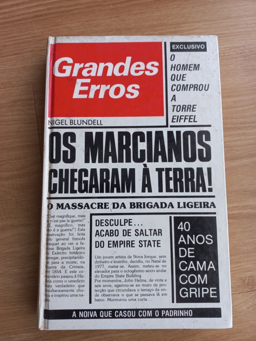 Livro Grandes Erros