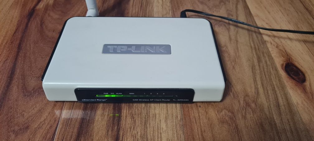 Router TP-LINK TL WR543G Sprawny
TL-WR543G