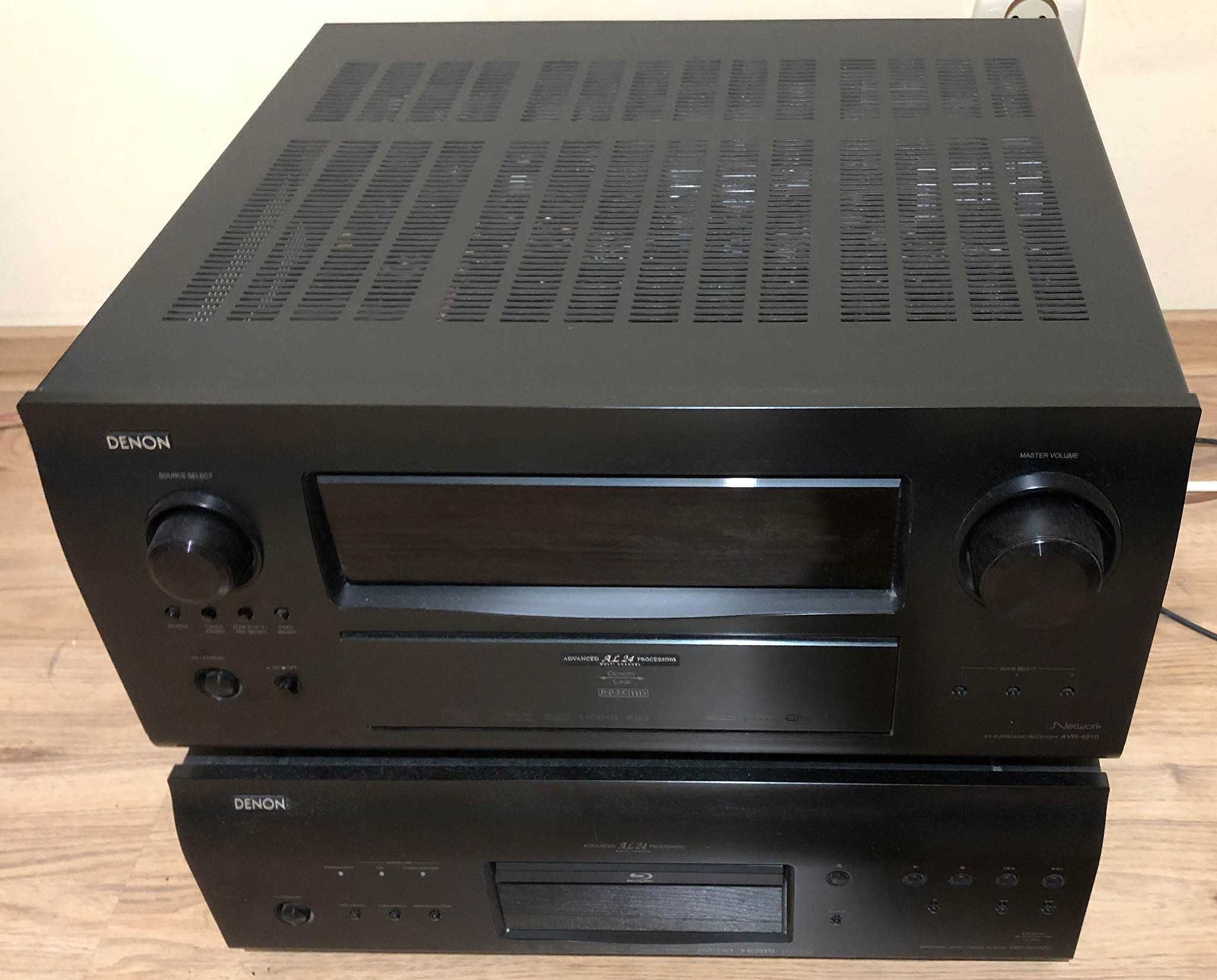 Sprzedam zestaw Denon AVR-4810 + DBP-4010UD