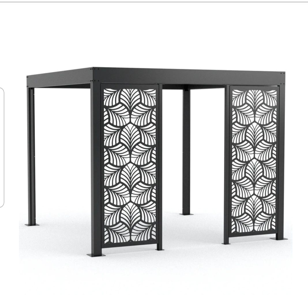 Pergola nowoczesna  metalowa nie altana cnc aluminium
