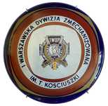 LWP: Talerz Porcelit Pruszków 1WDP 1 Warszawska Dywizja Zmechanizowana