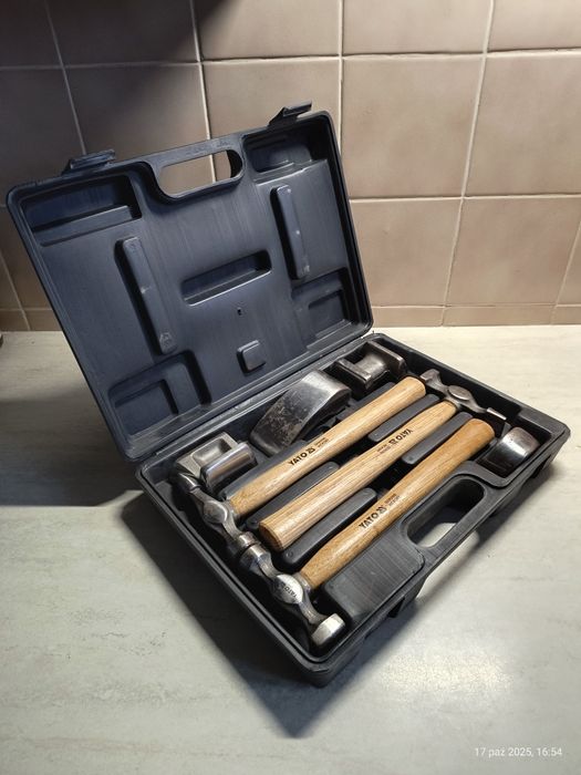 YATO zestaw młotków blacharskich, 7 CZ YT-4590