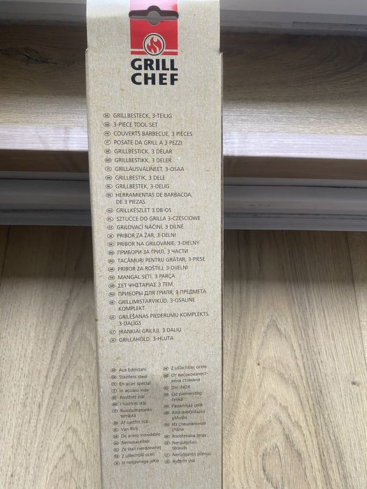 Sztućce na Grilla 3szt. Grill Chef