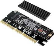 Адаптер Maiwo M.2 NVMe M-key SSD to PCI-E 3.0 16x / 8x / 4x (KT046)