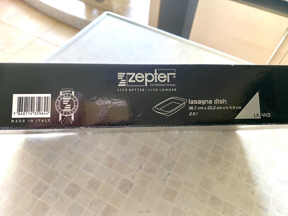 Лазаньера подарочная форма Цептер Zepter