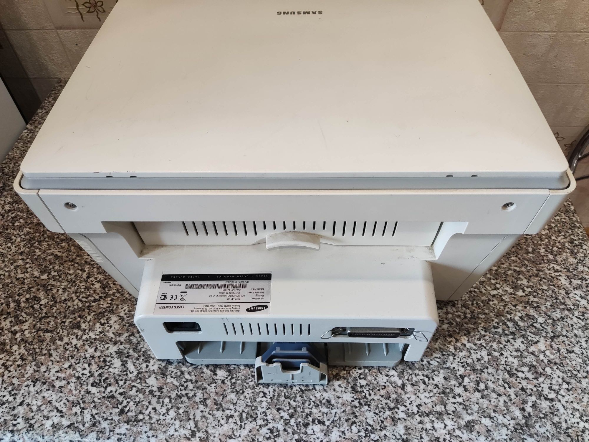 БФП Samsung SCX-4100 / Лазерний монохромний друк / 600x600 dpi / A4 /