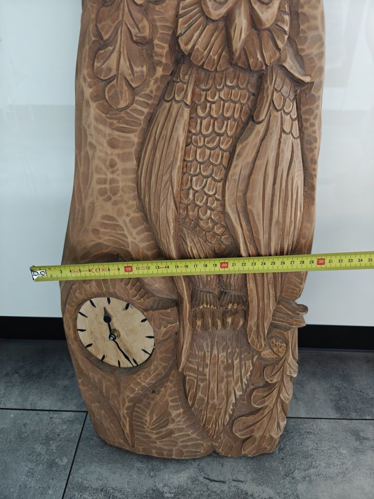 Płaskorzeźba zegar 70 x30