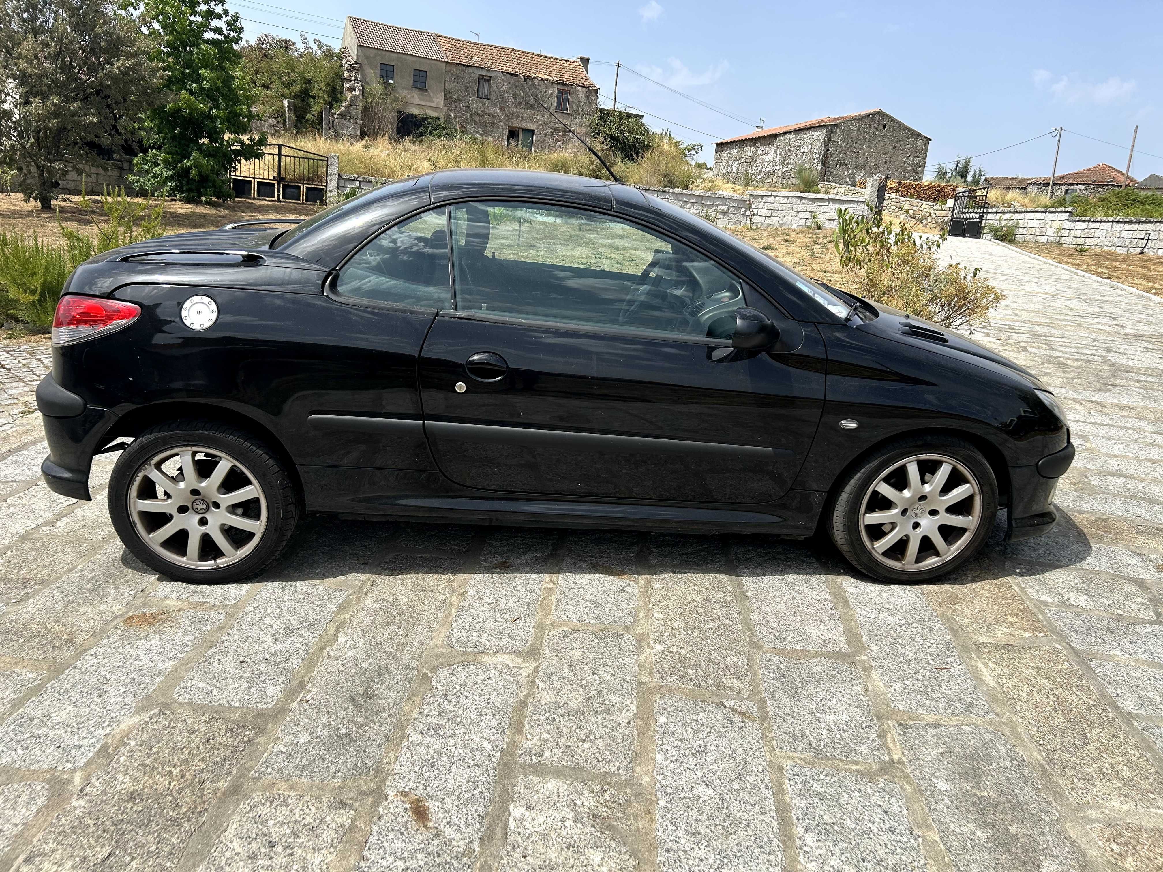 Peugeot 206 CC 2.0 16V – 136 CV (2001) + Carcaça 206 CC para peças