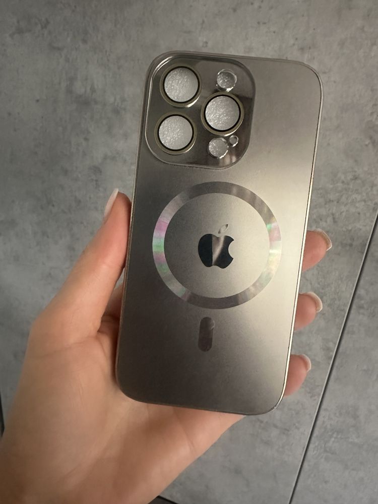 Чохол на Apple iPone 14 pro Matte Glass MagSafe