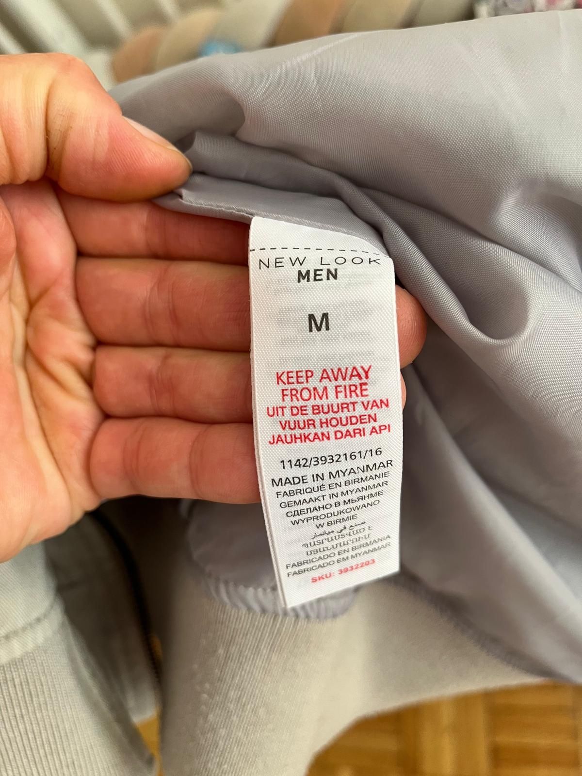 Sweter sweterek męski szary Nowy L/XL