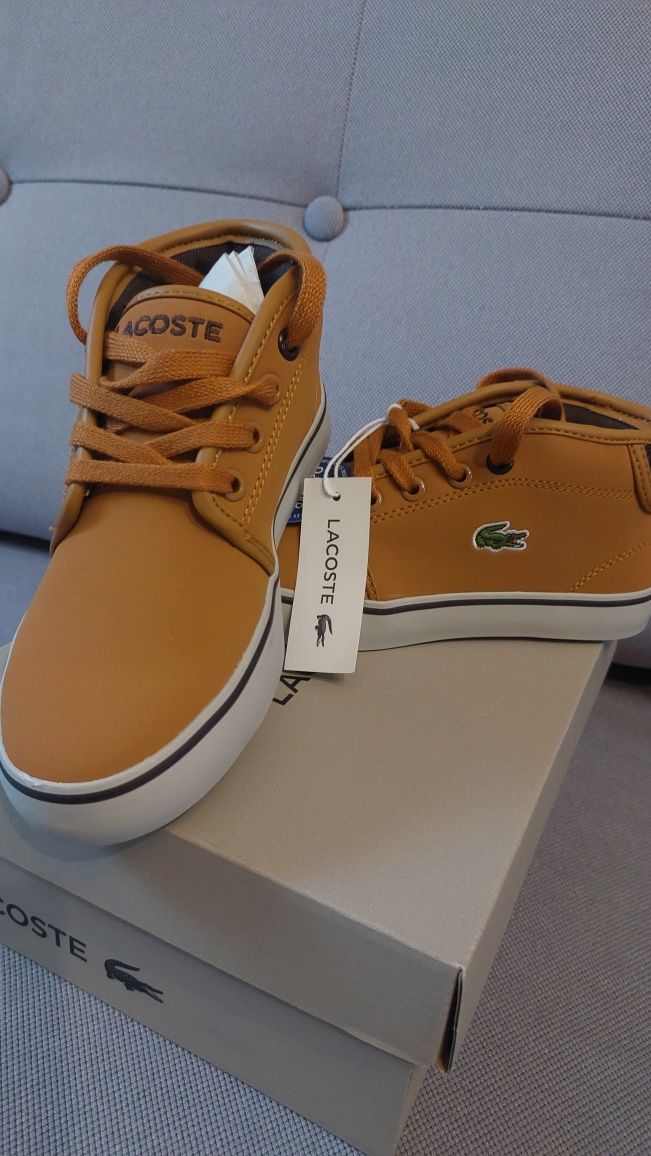 Sneakersy Lacoste, nowe, rozmiar 30