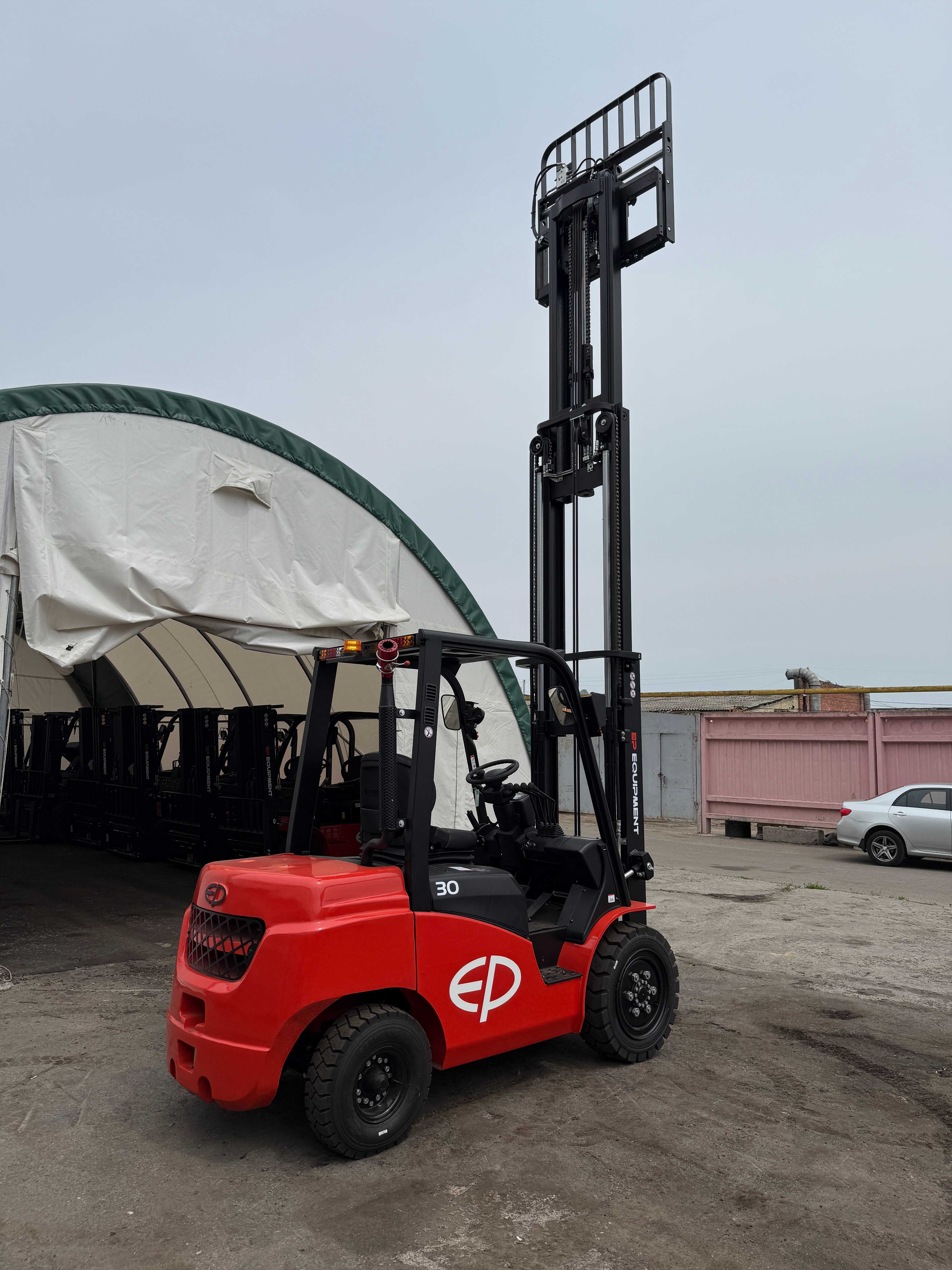 Новий вилковий навантажувач EP30T8 3т/4.8м позиціонер+бокове зміщення