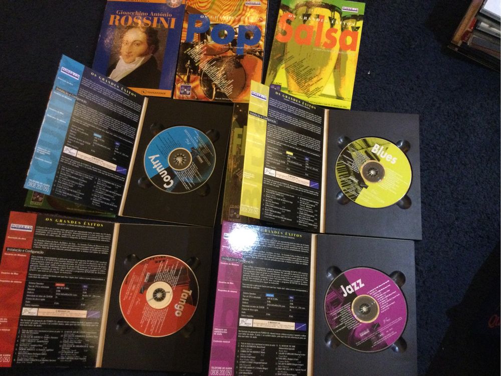 CD Rom + CD audio (10 Cd)