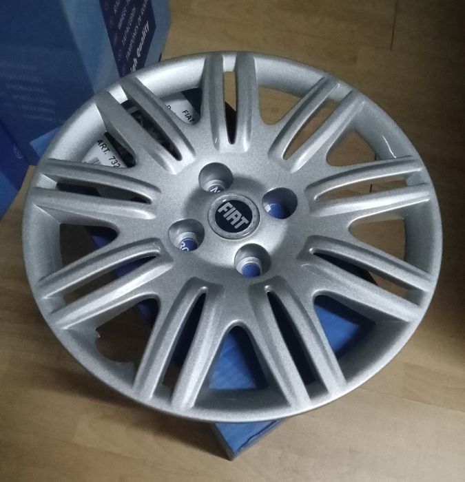 Pack 4 Tampões Comercial Fiat Doblo 14" - Novos