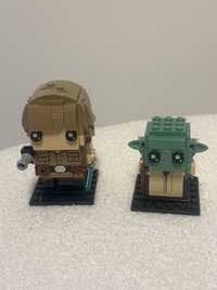 LEGO 41627 BrickHeadz - Luke Skywalker i Yoda Star Wars
