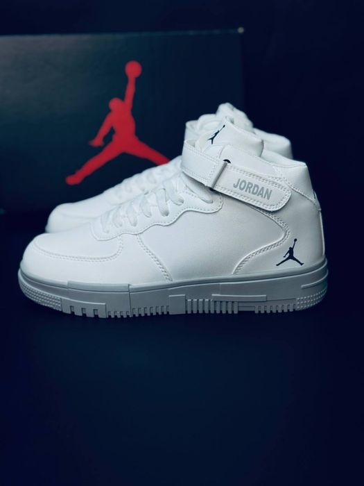 Nike Jordan Retro мужские белые зимние кроссовки Найк Джордан ретро