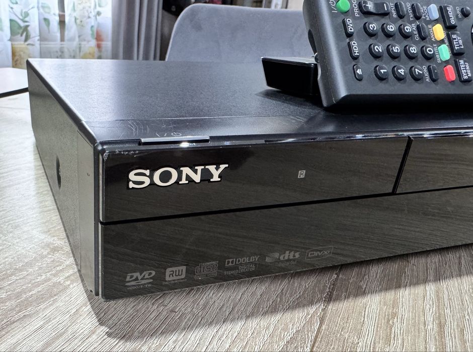 SONY RDR-AT100 #Nagrywarka DVD HDD #160GB #USB #HDMI #DV #PL Menu #Pil