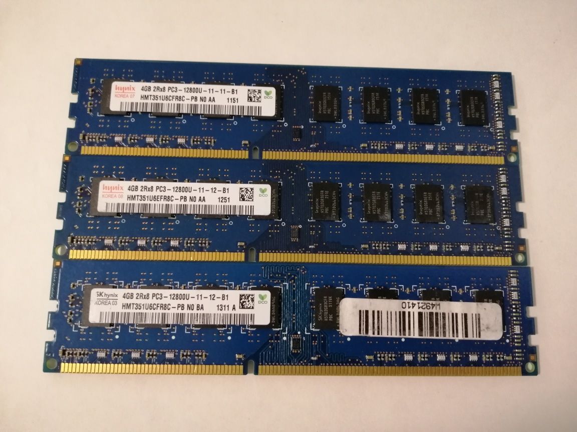 Оперативная память DDR3 4GB 1600 12800 ДДР3 4ГБ ОЗУ опт и розница
