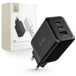 Ładowarka Tech-Protect C65W sieciowa 2x USB-C PD 65W / USB-A QC 3.0 -