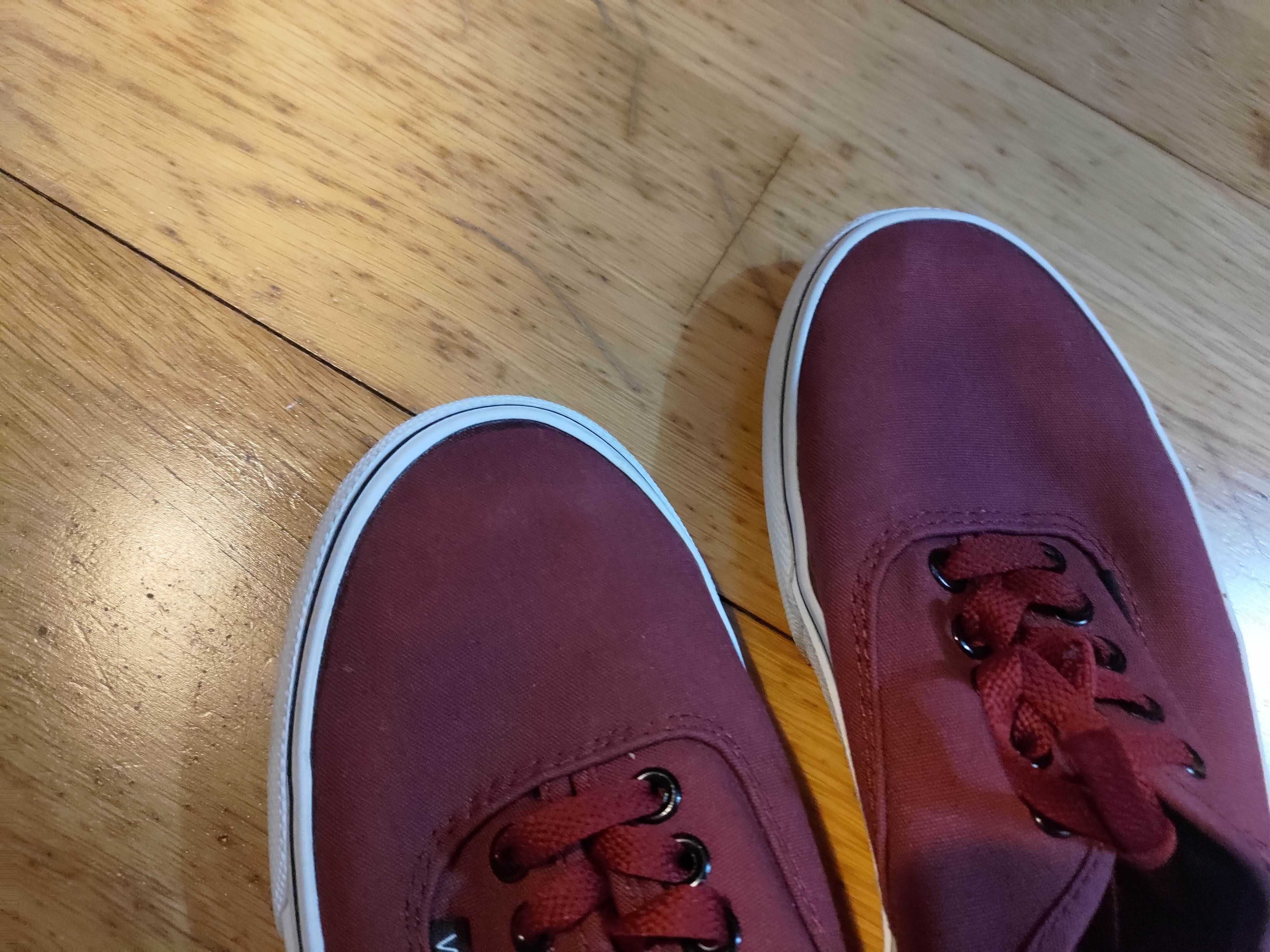 Vans Vermelho Bordeaux – Ténis/Sapatilhas Originais – Tamanho: 41.5