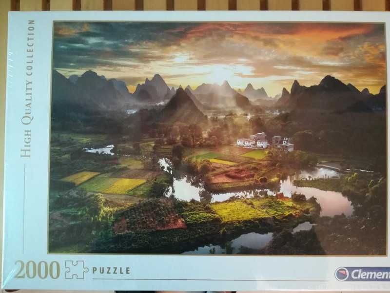 Puzzle China 2000 peças NOVO