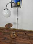 Promocja Obniżka ceny Lampa podłogowa Chrom Orzech Art Deco Bauhaus