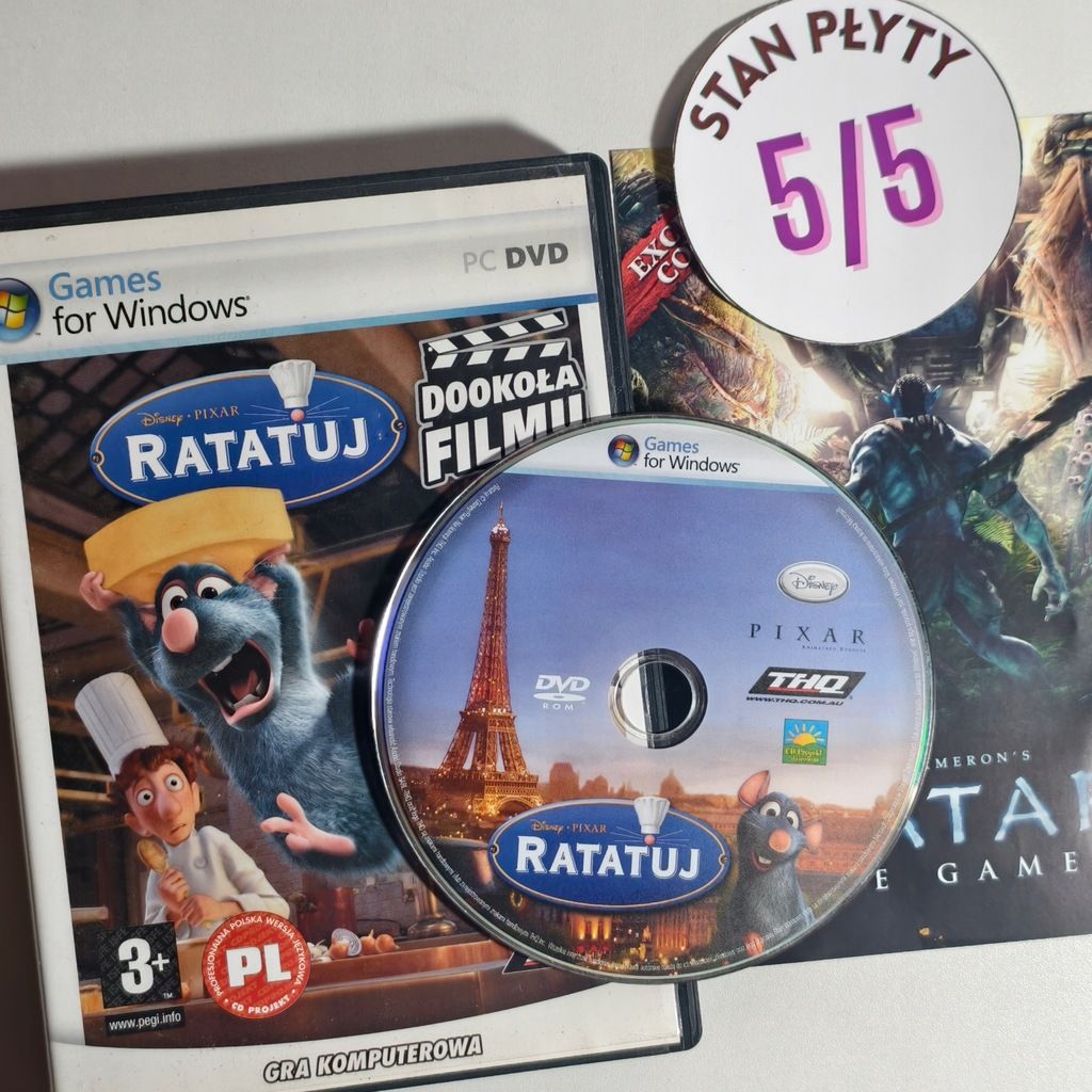 Gra PC - Ratatuj - Polskie wydanie pudełkowe