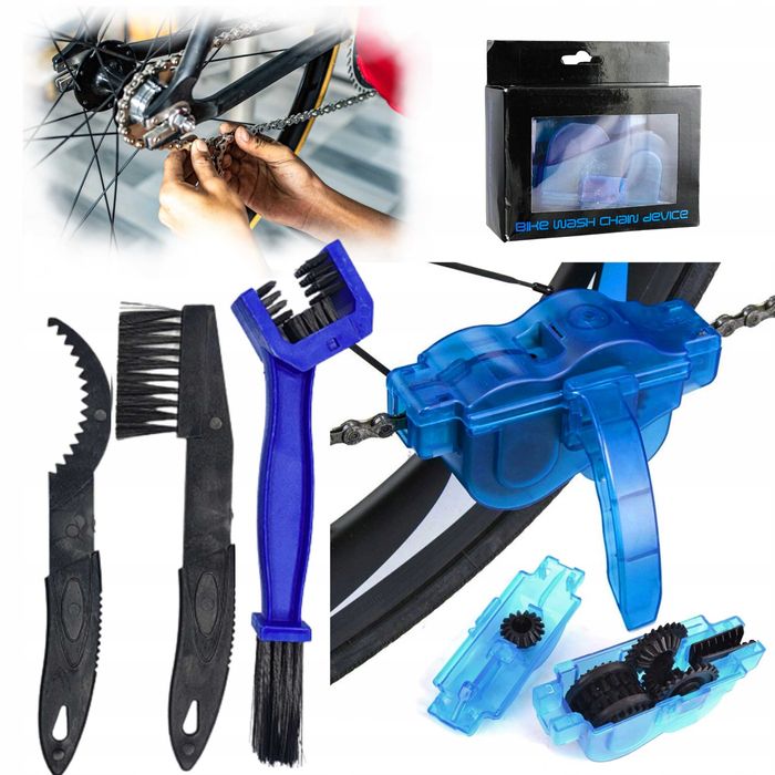 Szczotka do czyszczenia łańcucha rowerowego