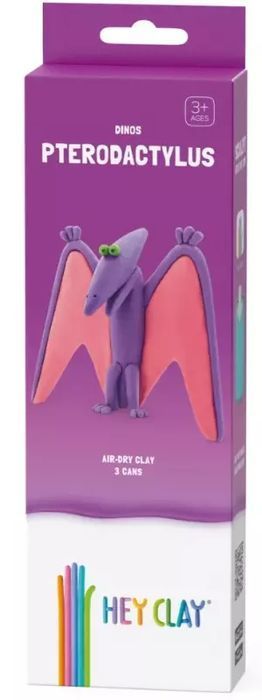 Hey Clay. Dinozaury. Pterodaktyl. TM Toys