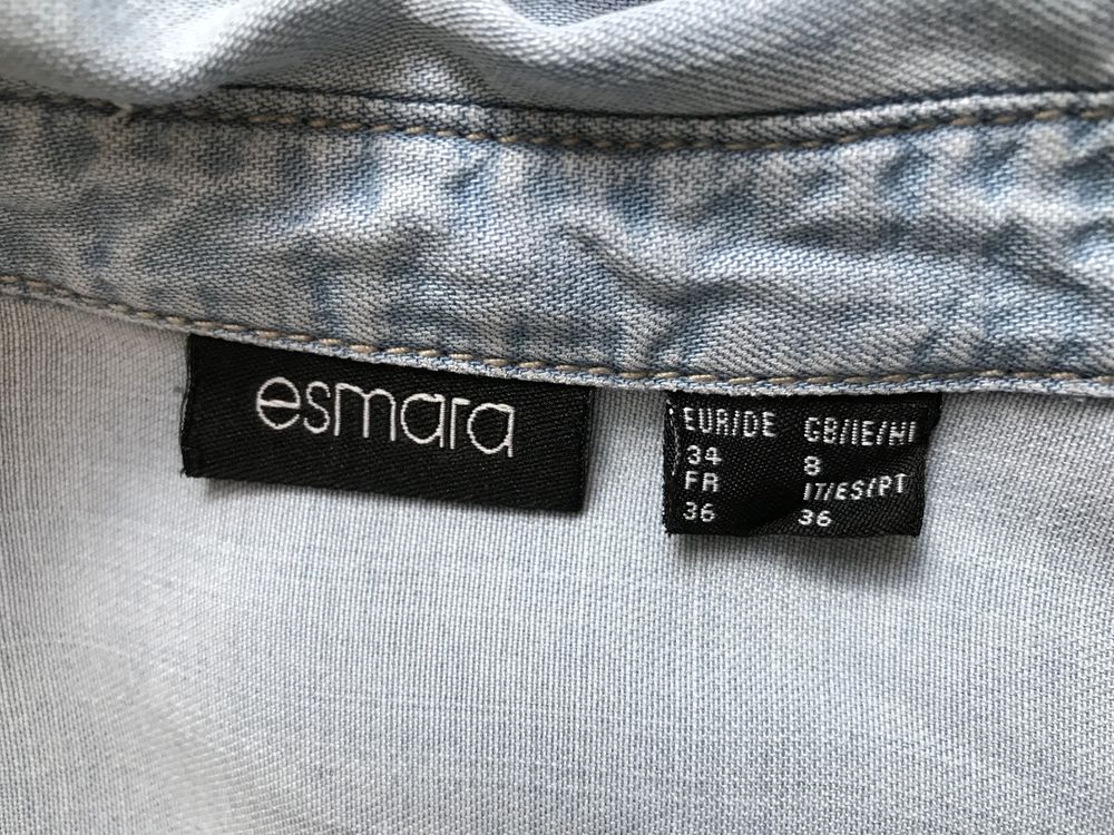 Ciąża - koszula ciążowa jeans rozmiar S/36 - Esmara