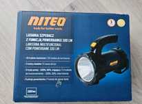 Lampka led akumulator latarka warsztat samochód