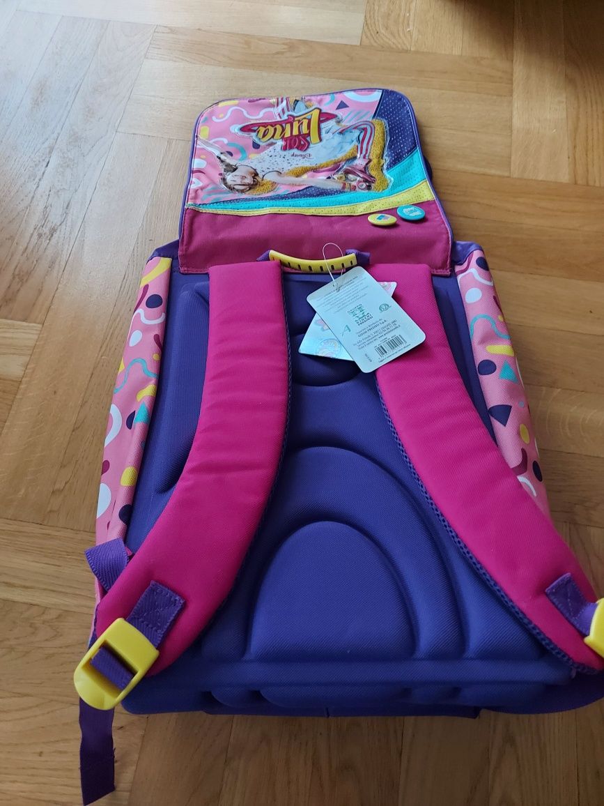 Szkolny, duży i pojemny plecak Disney Luna, doskonały dla każdej dziew